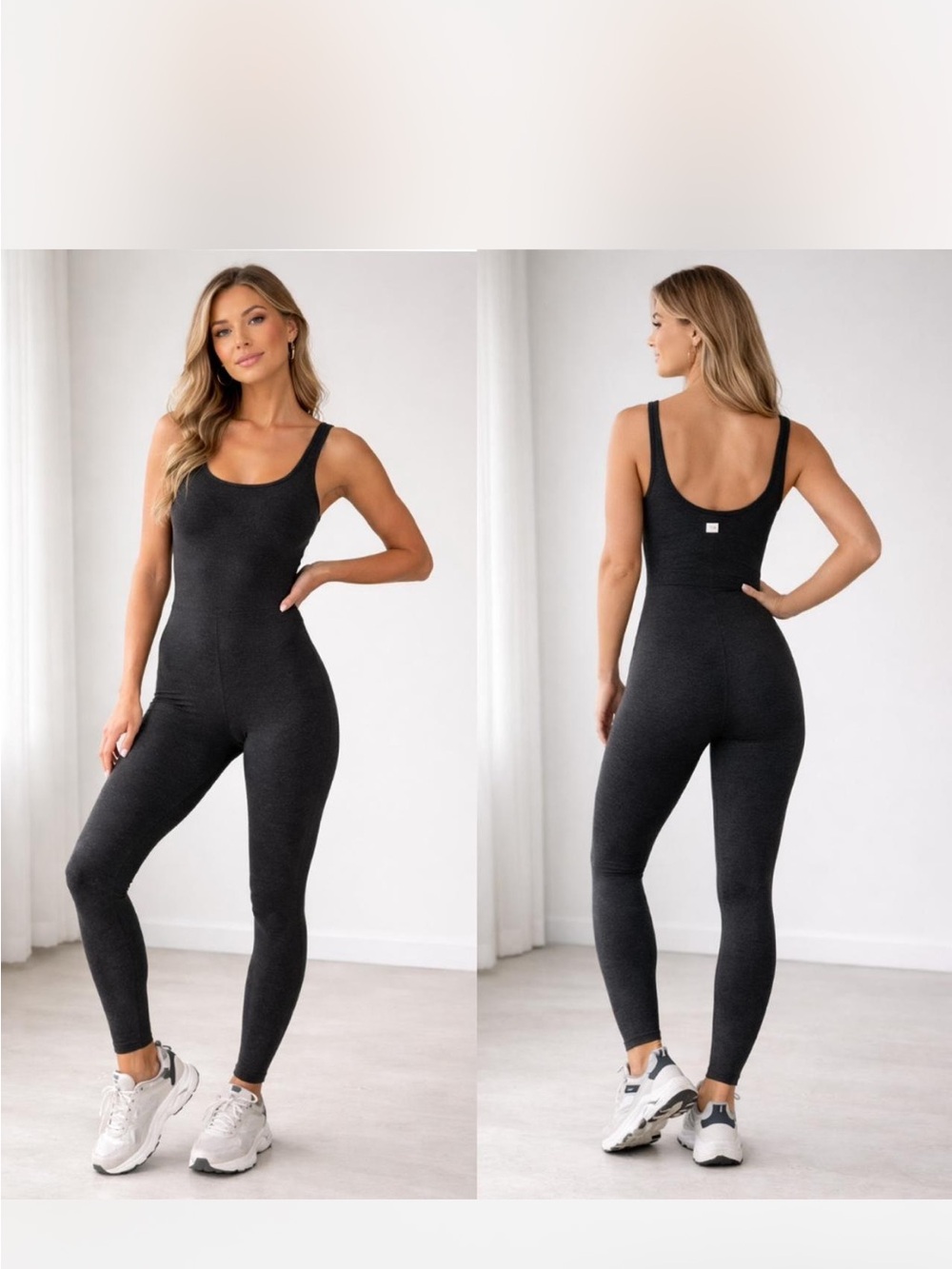 Vuori Halo Essential Black Jumpsuit Small - Picture 3 of 9